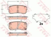 OEM BRAKE PAD GDB2112