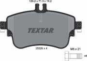 OEM BRAKE PAD SET-FR-A/B-(W176/W24 2532601