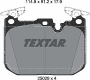 OEM PAD KIT, DISC BRAKE 2502805