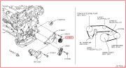 OEM PULLEY ASSY 11925JK20D