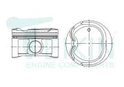 OEM PISTON ASSY 46366STD