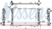 OEM RADIATOR ASSY, A/C 60317