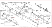 OEM END ASSY, STEERING RACK D8E21JK61A