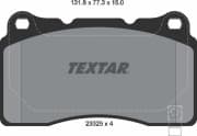 OEM BRAKE PAD FRT-TESLA(75D/P100D) 2332501