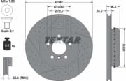 OEM BRAKE DISC-RR/BMW3(F30,F31,F80 92265525