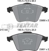 OEM PAD KIT, DISC BRAKE 2395001