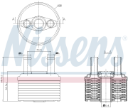 OEM OIL COOLER ASSY 90664