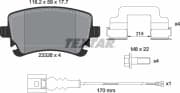 OEM PAD KIT, DISC BRAKE 2332602