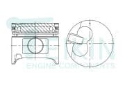 OEM PISTON ASSY 46600STD