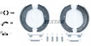 OEM BRAKE SHOE SET DB W115,W116,W123 91025900