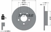 OEM BRAKE DISC RR-AUDI/VW 92106203