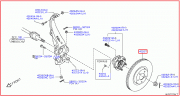 OEM BRAKE ROTOR 40206JL00A