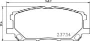 OEM PAD KIT, DISC BRAKE NP1062