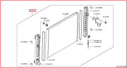 OEM RADIATOR ASSY, A/C 214601CL0A