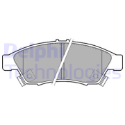 OEM BRAKE PAD AXLE SET LP1739