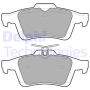 OEM BRAKE PAD AXLE SET LP1958