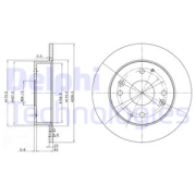 OEM BRAKE DISC (DOUBLE PACK) BG2666