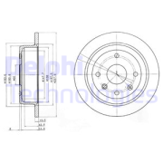 OEM BRAKE DISC (DOUBLE PACK) BG4091