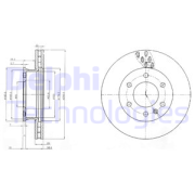 OEM BRAKE DISC (DOUBLE PACK) BG4032