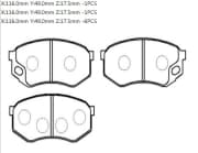 OEM BRAKE PAD HP8283