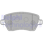 OEM BRAKE PAD AXLE SET LP1865