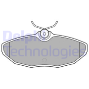 OEM BRAKE PAD AXLE SET LP1505