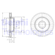 OEM BRAKE DISC (DOUBLE PACK) BG3659