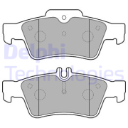 OEM Brake Pad Set, disc brake LP1868