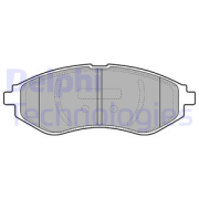 OEM BRAKE PAD AXLE SET LP1895