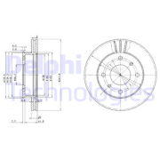 OEM BRAKE DISC (DOUBLE PACK) BG2632