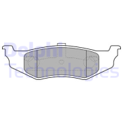 OEM BRAKE PAD AXLE SET LP1515