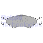 OEM BRAKE PAD AXLE SET LP204