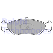 OEM BRAKE PAD AXLE SET LP1603