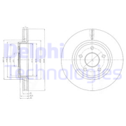 OEM BRAKE DISC (SINGLE PACK) BG9058