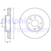 OEM BRAKE DISC (DOUBLE PACK) BG3762