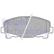 OEM BRAKE PAD AXLE SET LP2166