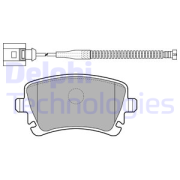 OEM Brake Pad Set, disc brake LP1860