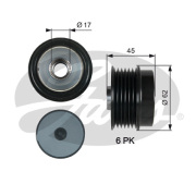 OEM PULLEY ASSY OAP7180