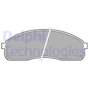 OEM BRAKE PAD AXLE SET LP1671