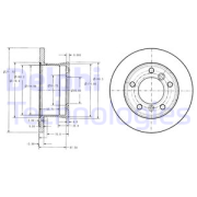 OEM BRAKE DISC (DOUBLE PACK) BG3237