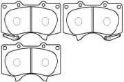 OEM PAD KIT, DISC BRAKE HP5098