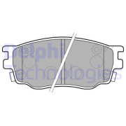 OEM BRAKE PAD AXLE SET LP1916