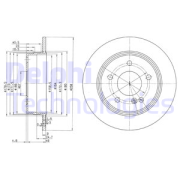 OEM BRAKE DISC (DOUBLE PACK) BG2761