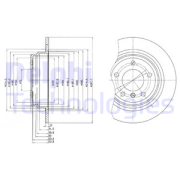 OEM BRAKE DISC (DOUBLE PACK) BG3044