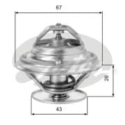 OEM THERMOSTAT ASSY TH05586G1