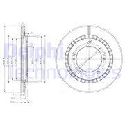 OEM BRAKE DISC (DOUBLE PACK) BG3820