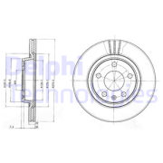 OEM BRAKE DISC (DOUBLE PACK) BG3198