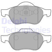 OEM BRAKE PAD AXLE SET LP2252