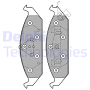 OEM BRAKE PAD AXLE SET LP1161