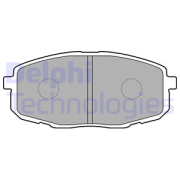 OEM BRAKE PAD AXLE SET LP1819